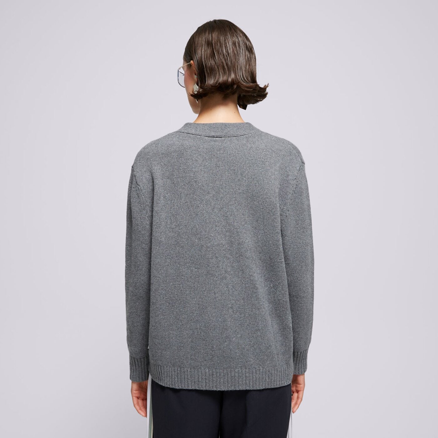 LEVI'S ПУЛОВЕР BOYFRIEND POCKET CARDI GREYS 000o0-0002 цвят сив