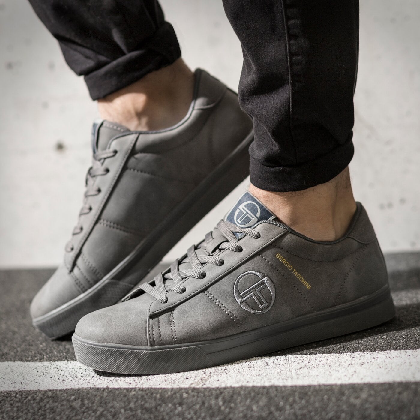 Мъжки маратонки SERGIO TACCHINI NOW LOW NBX stm82861102 цвят сив