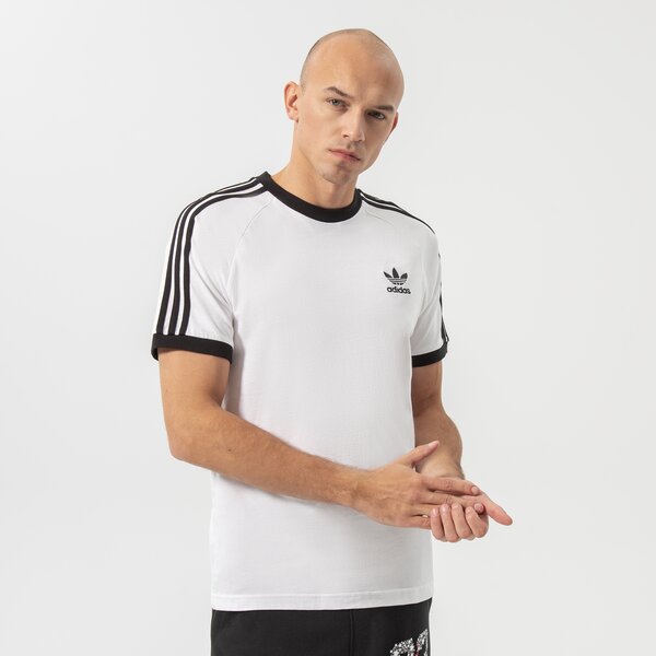Мъжка тениска ADIDAS ТЕНИСКА 3-STRIPES TEE gn3494 цвят бял