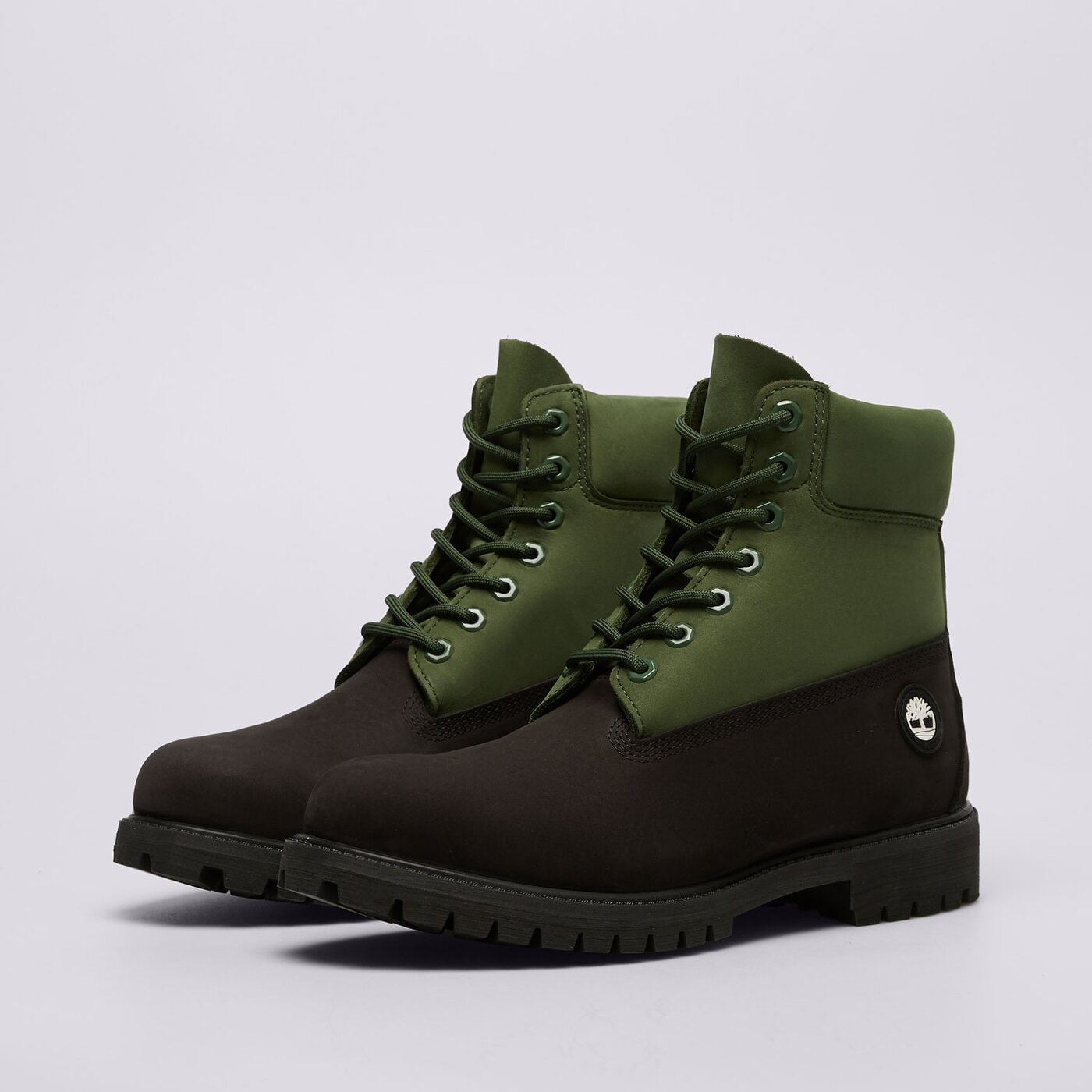 Мъжки зимни обувки TIMBERLAND 6 IN PREMIUM tb0a2p6wejg1 цвят зелен