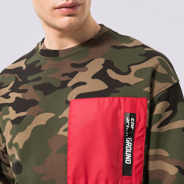 SPRAYGROUND ПУЛОВЕР TIGER CAMO SWEATER sp215 цвят многоцветен