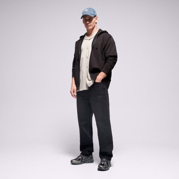 Мъжки панталони PROSTO ДЪНКОВИ ПАНТАЛОНИ REGULAR BUNKER GRAPHITE kl252mpan3021 цвят черен