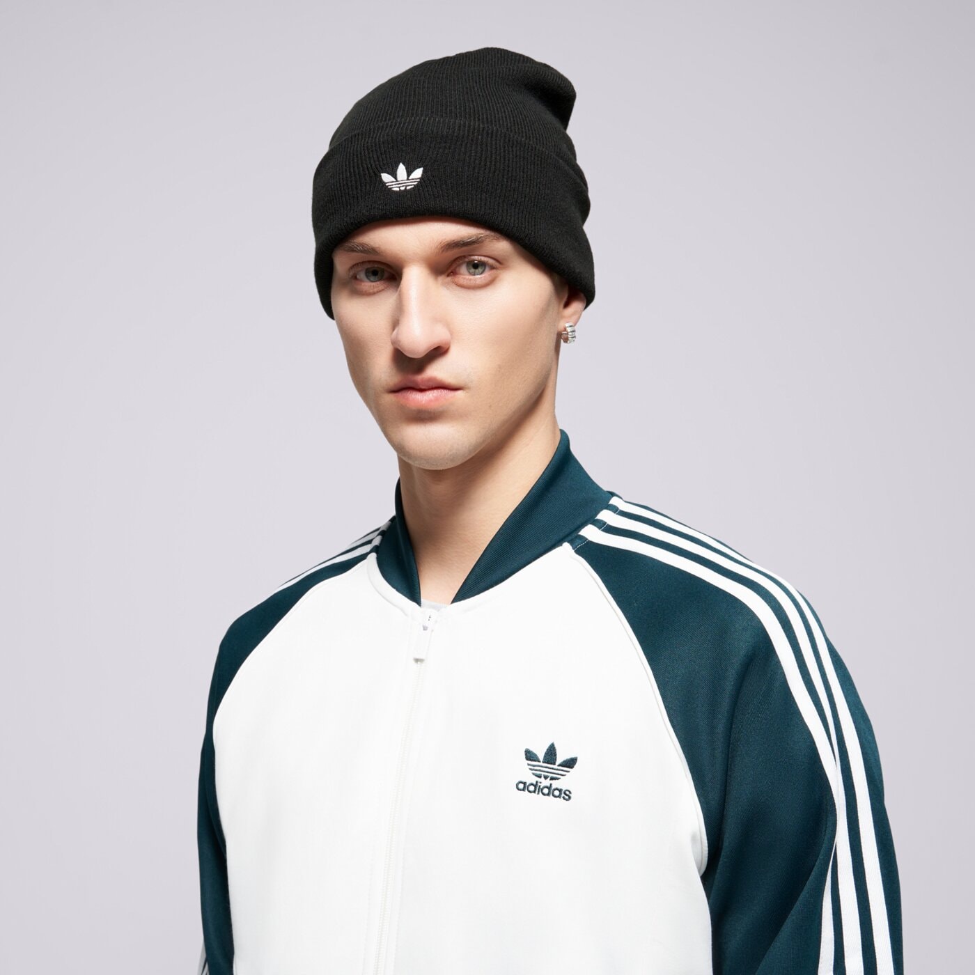 Мъжки суичър ADIDAS СУИТЧЪР СЪС ЗАКОПЧАВАНЕ SST TT jy1293 цвят многоцветен