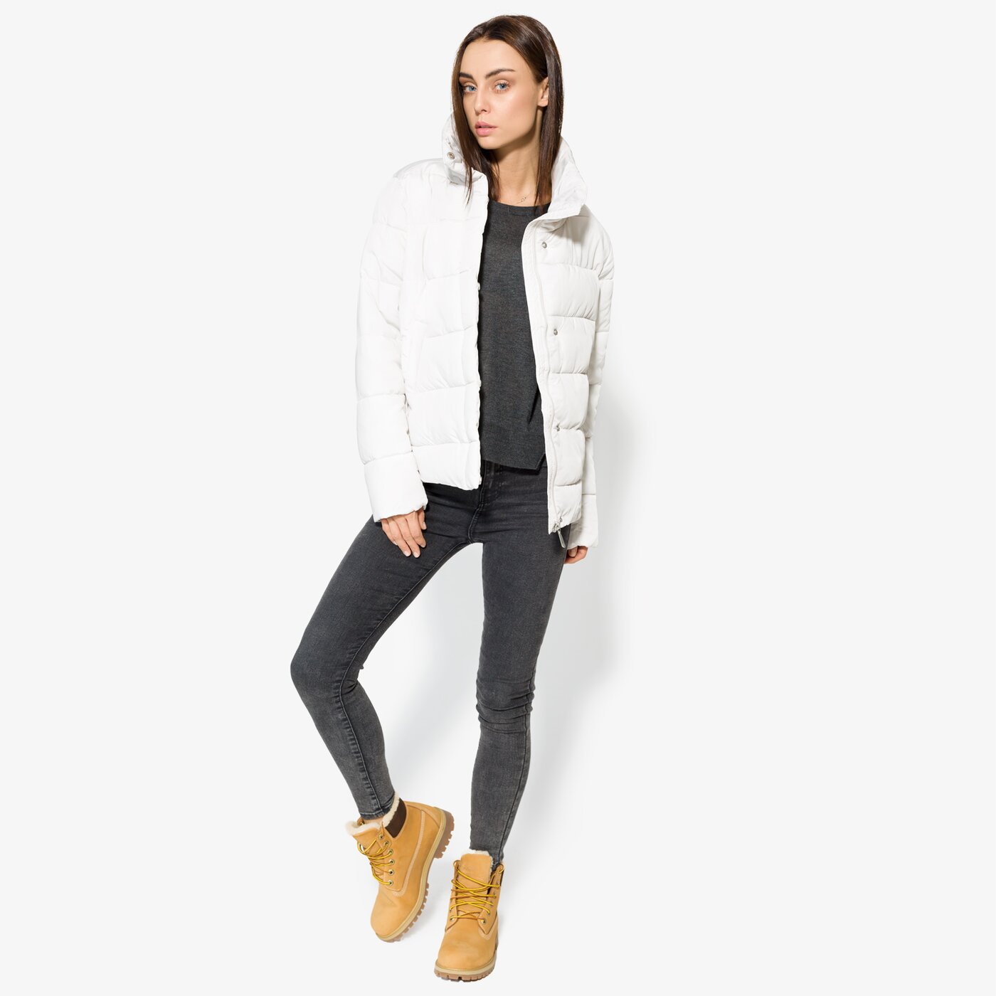 Дамско зимно яке CONFRONT ЯКЕ RANI cfv37kud01002 цвят бял