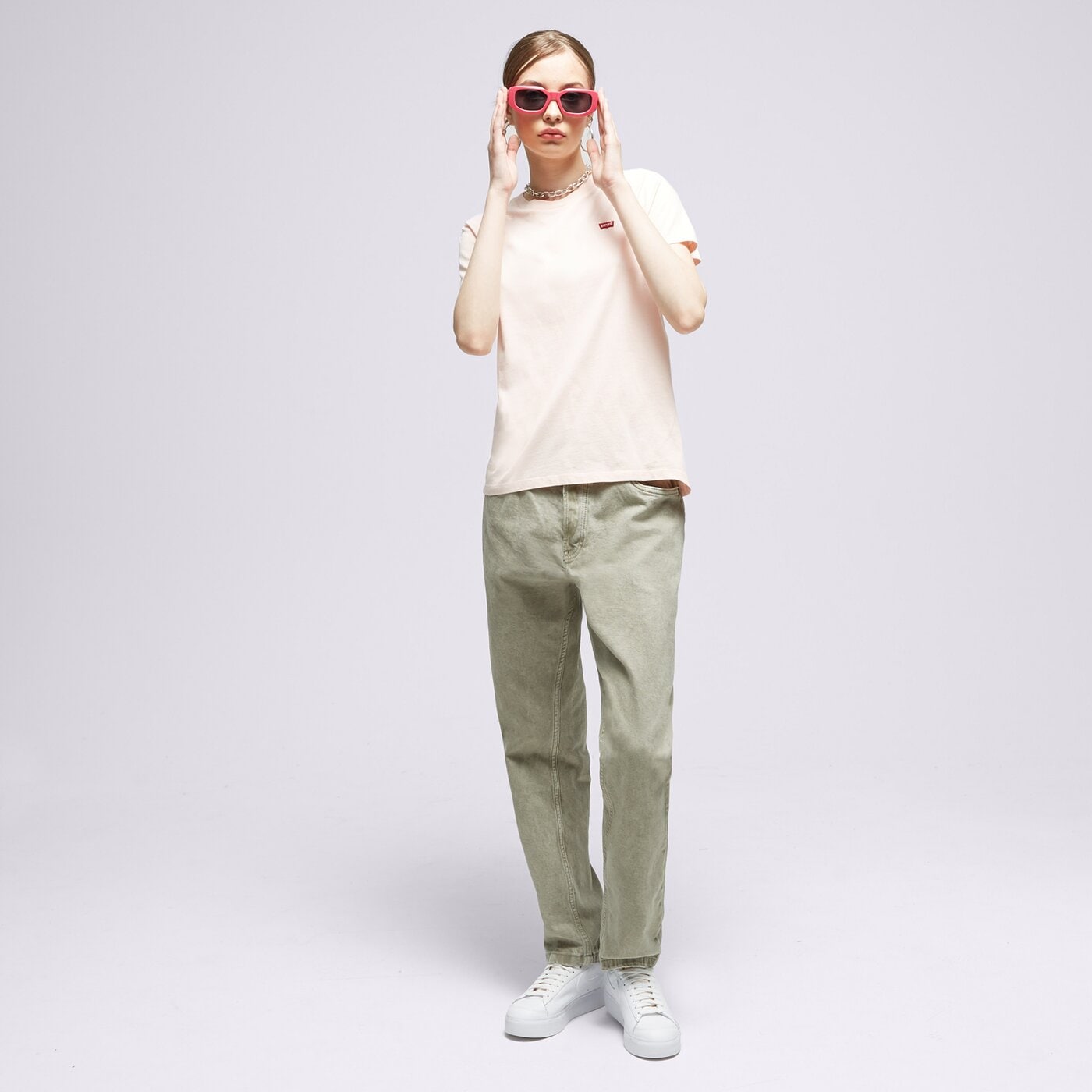 Дамска тениска LEVI'S ТЕНИСКА PERFECT 39185-0209 цвят розов