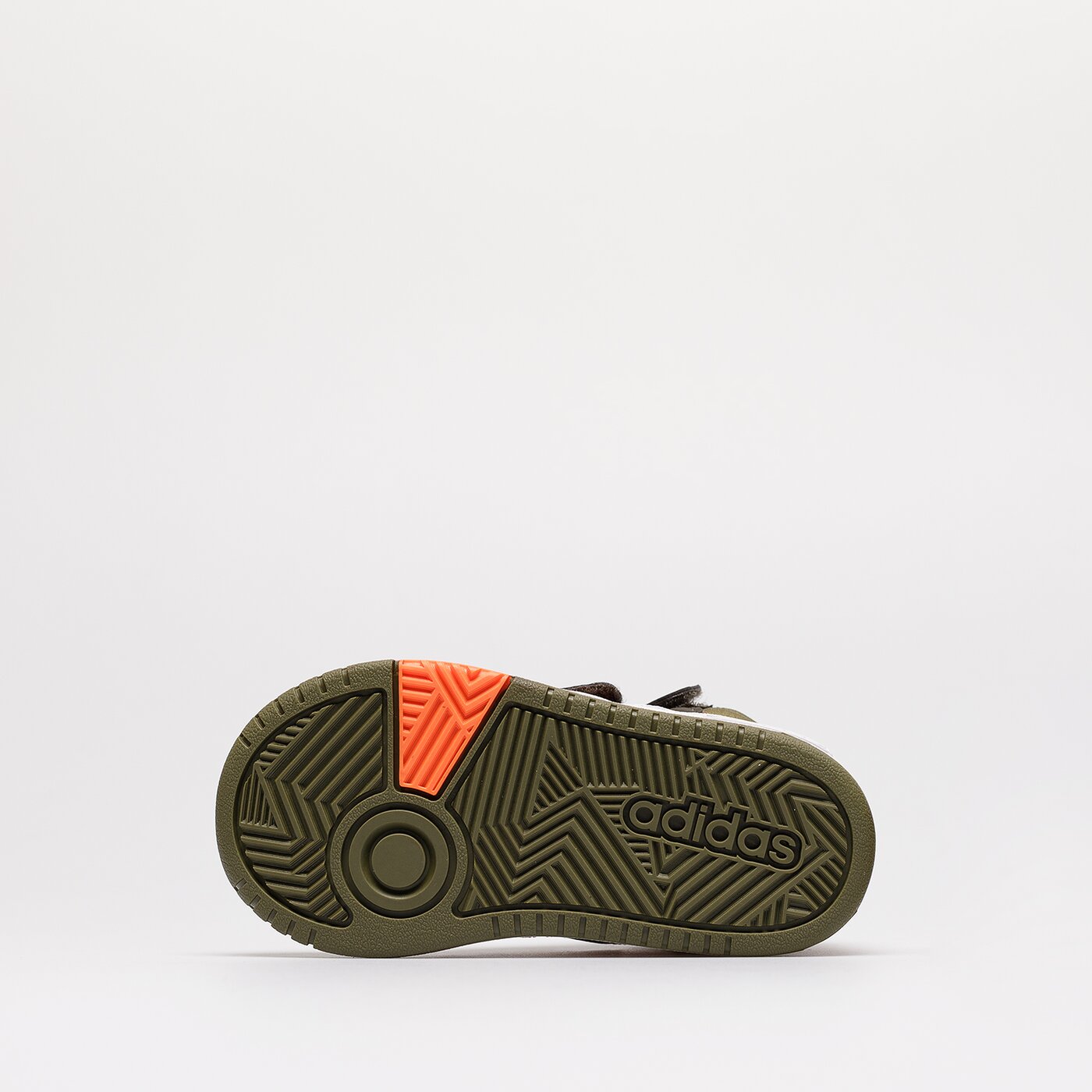 Детски маратонки ADIDAS HOOPS MID 3.0 FUR AC I  gw4480 цвят каки