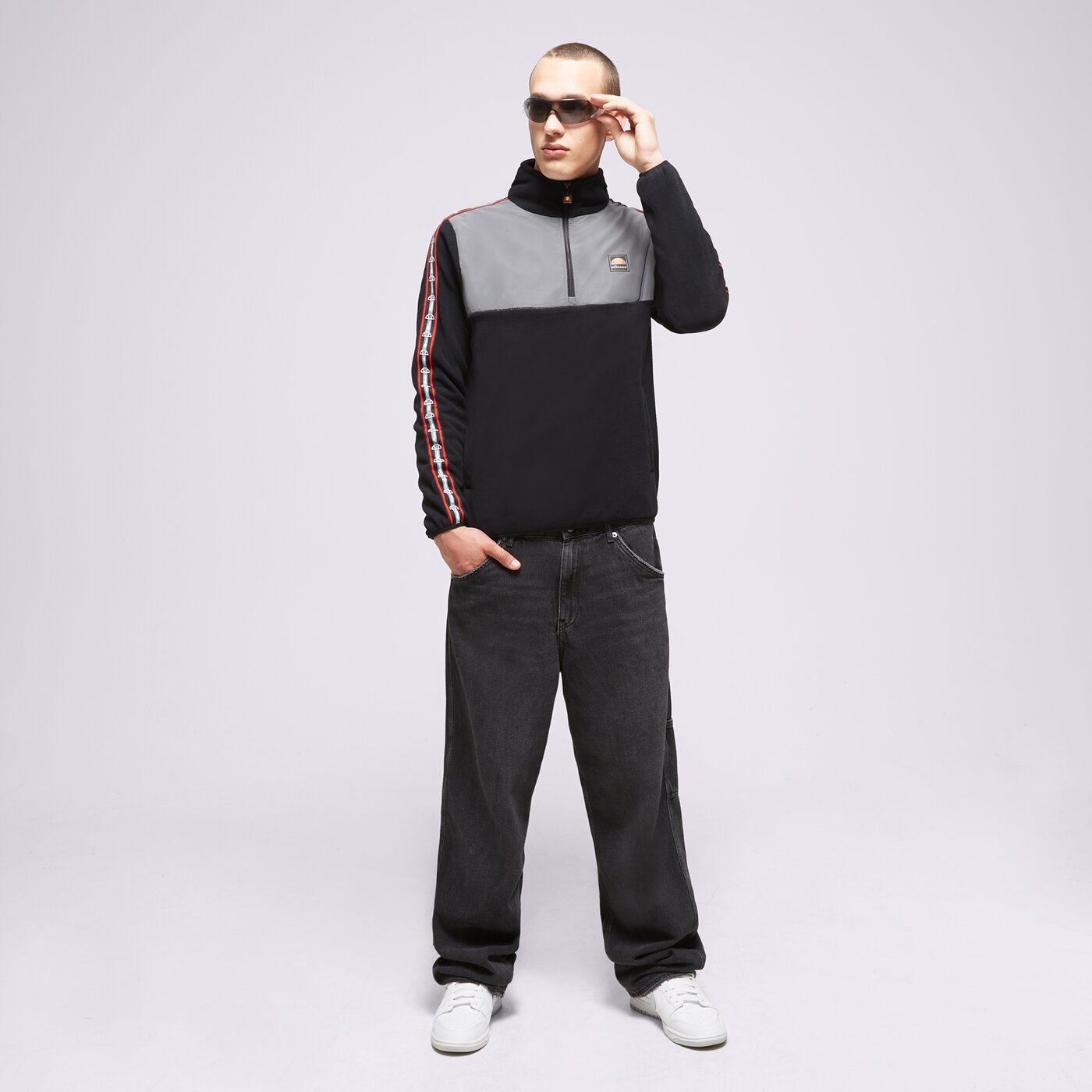 Мъжки суичър ELLESSE ПОЛАР ZABO OH JACKET BLK shp16200011 цвят черен