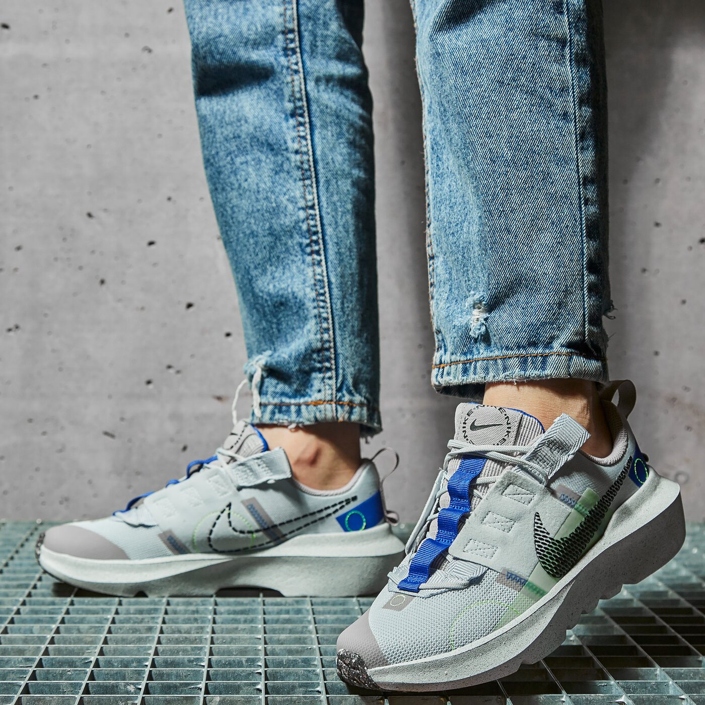 Детски маратонки NIKE CRATER IMPACT (GS) db3551-020 цвят сив