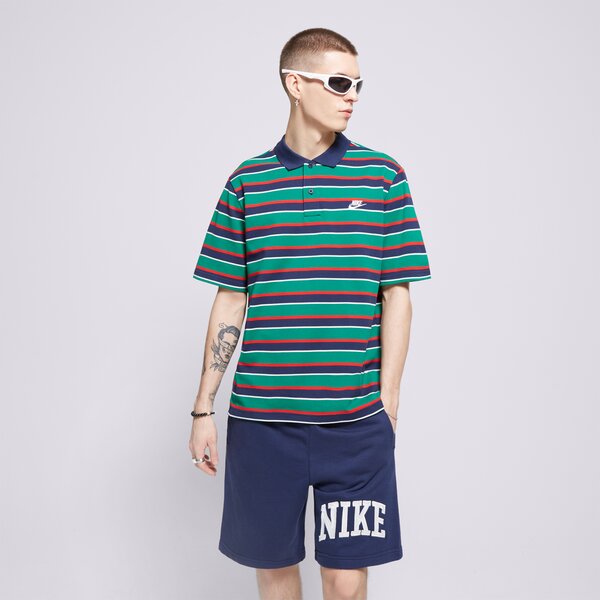 Мъжка тениска NIKE ТЕНИСКА ТИП ПОЛО M NK CLUB STRIPE ТЕНИСКА ТИП fn3896-410 цвят многоцветен