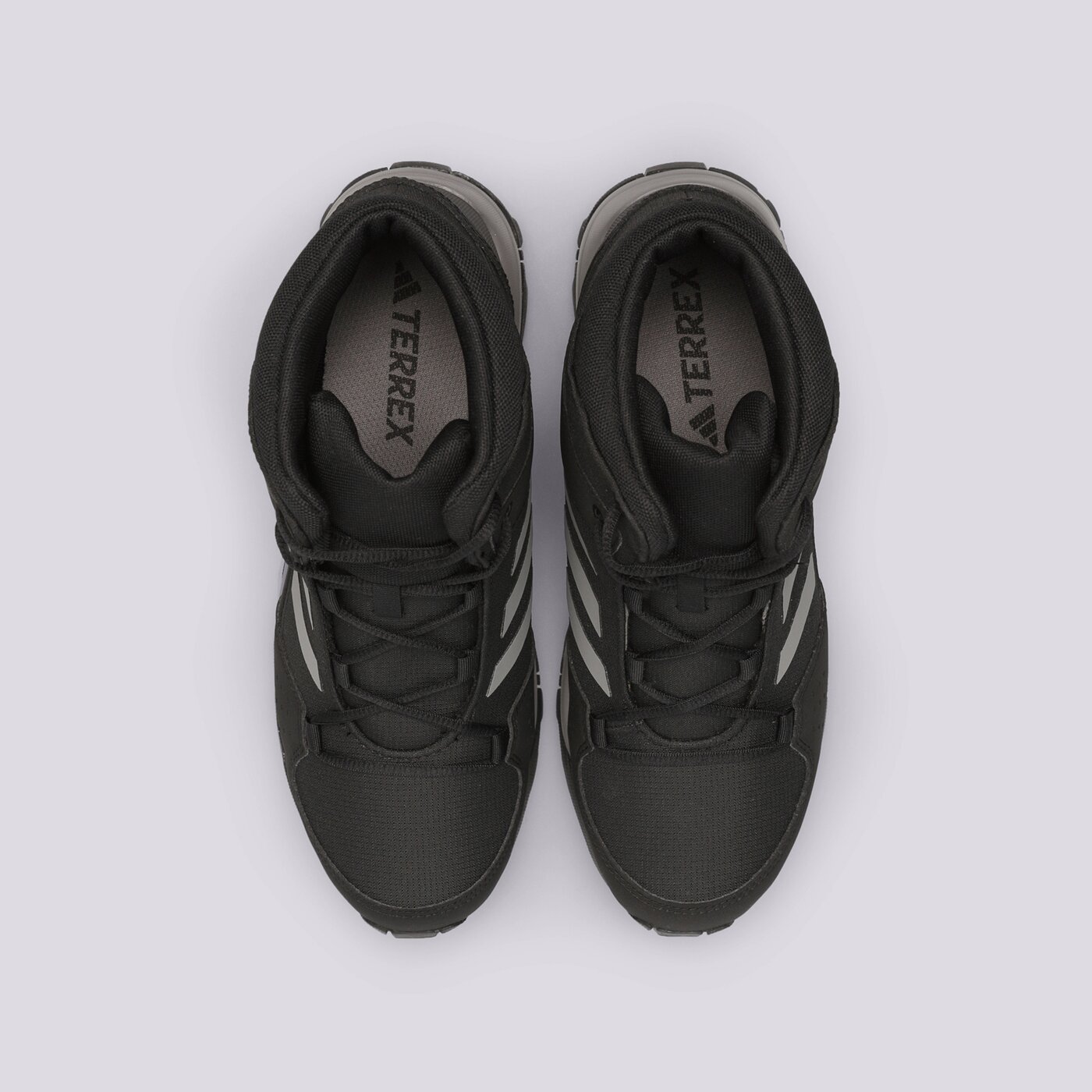 Детски зимни обувки ADIDAS TERREX HYPERHIKER MID K id4857 цвят черен