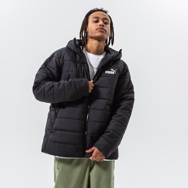 Мъжко зимно яке PUMA ЯКЕ ЗИМНО ESS HOODED PADDED 848938 01 цвят черен