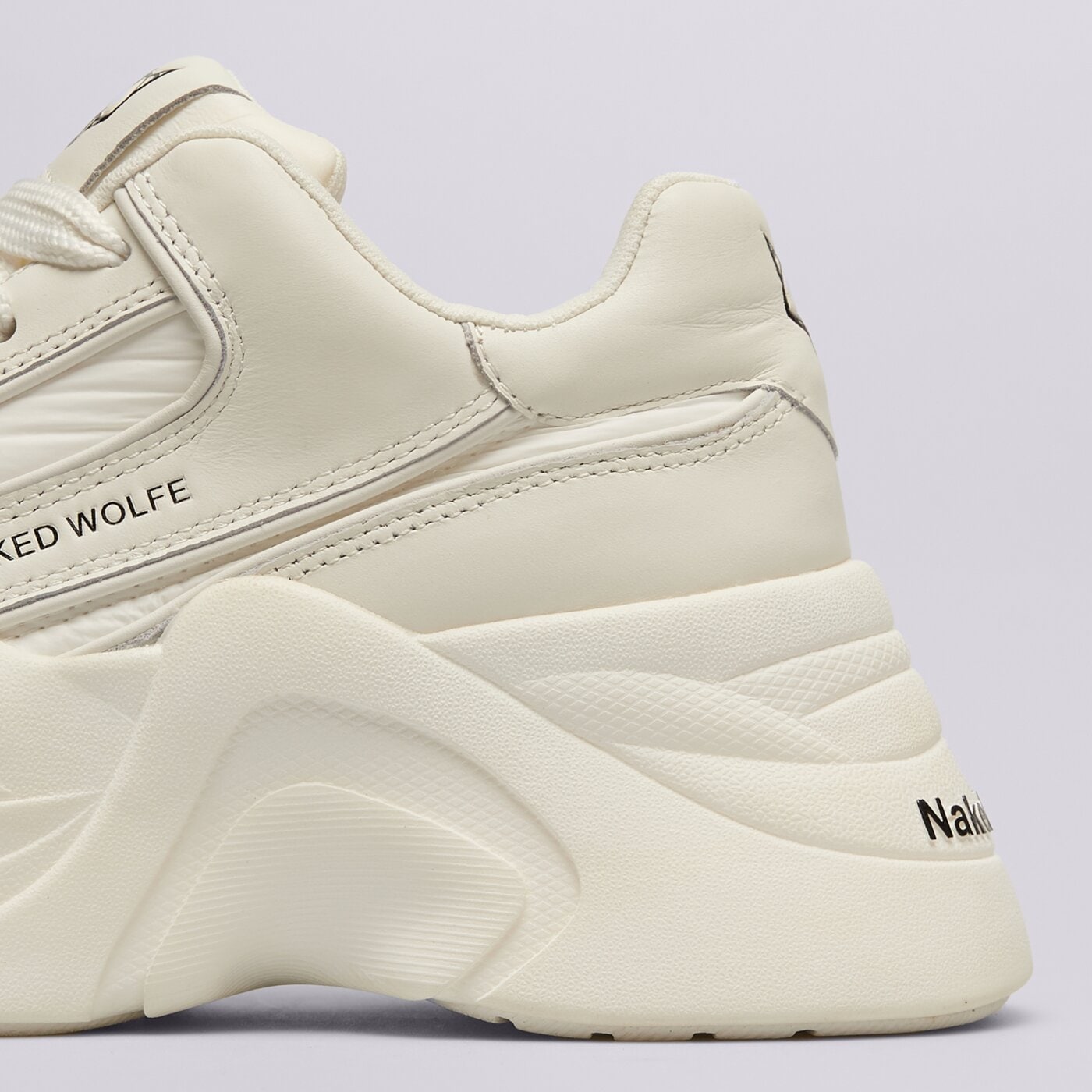 Дамски маратонки NAKED WOLFE TEMPLE nwtemplewhite цвят бял