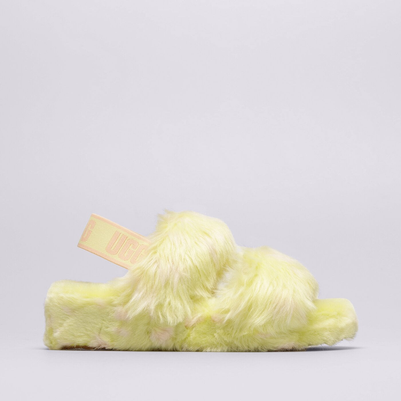 Дамски чехли и сандали UGG OH YEAH SPOTS 1118165-pollen цвят жълт