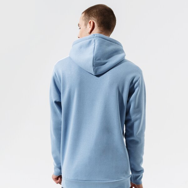 Мъжки суичър ADIDAS СУИТЧЪР С КАЧУЛКА 3-STRIPES HOODY h06678 цвят син