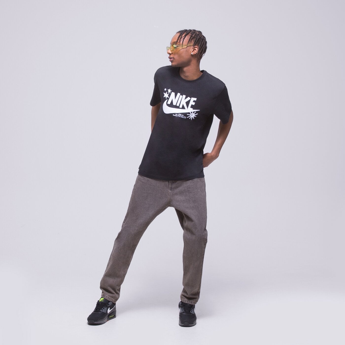 Мъжка тениска NIKE ТЕНИСКА SPORTSWEAR  dr7807-010 цвят черен