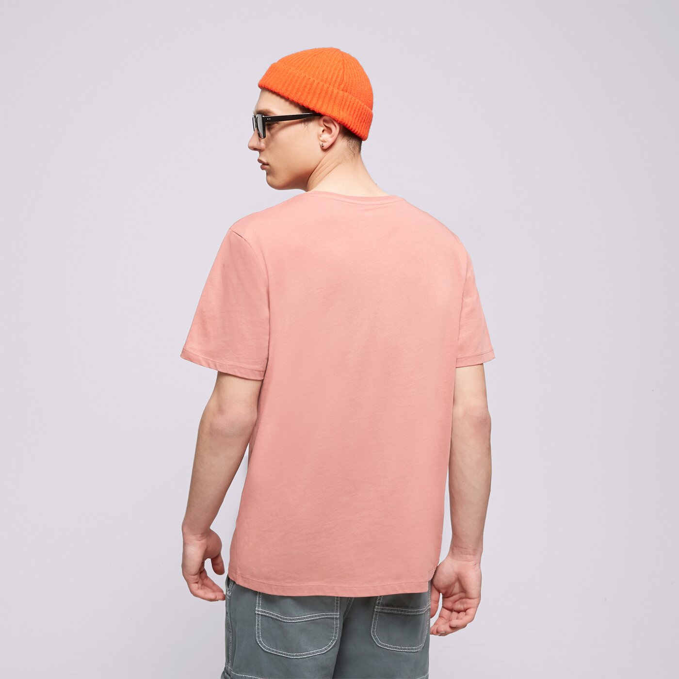 Мъжка тениска TIMBERLAND ТЕНИСКА SMALL LOGO PRINT tb0a5pgzdj11 цвят бордо