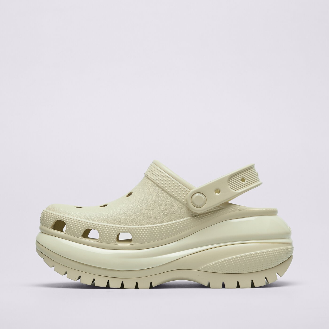 Дамски чехли и сандали CROCS CLASSIC MEGA CRUSH CLOG 2079882y2 цвят бежов