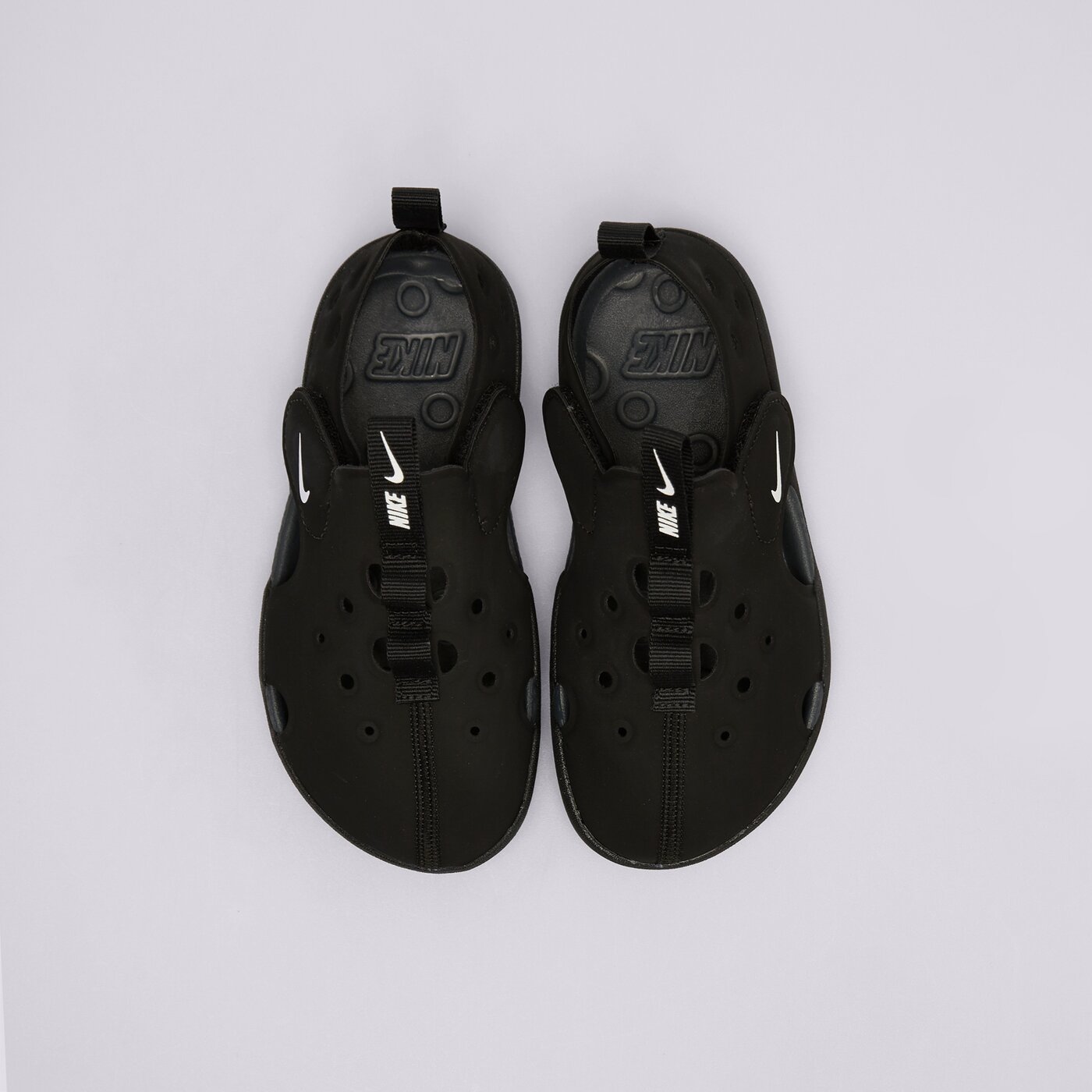 Детски чехли и сандали NIKE SUNRAY PROTECT 4 BT hf6278-001 цвят черен