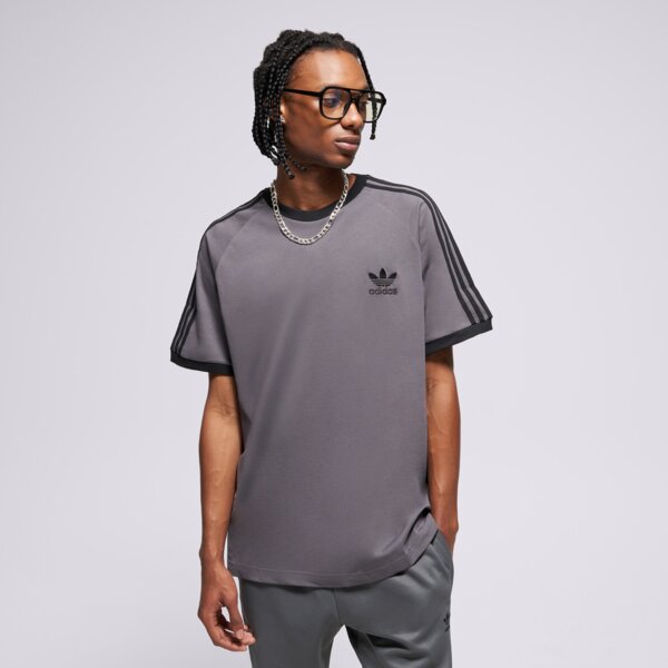 Мъжка тениска ADIDAS ТЕНИСКА 3-STRIPES TEE jy1373 цвят сив