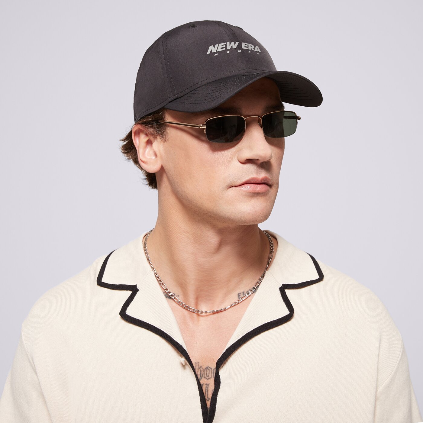 Мъжка шапка с козирка NEW ERA ШАПКА NE TECH 940 NONE 60595287 цвят черен