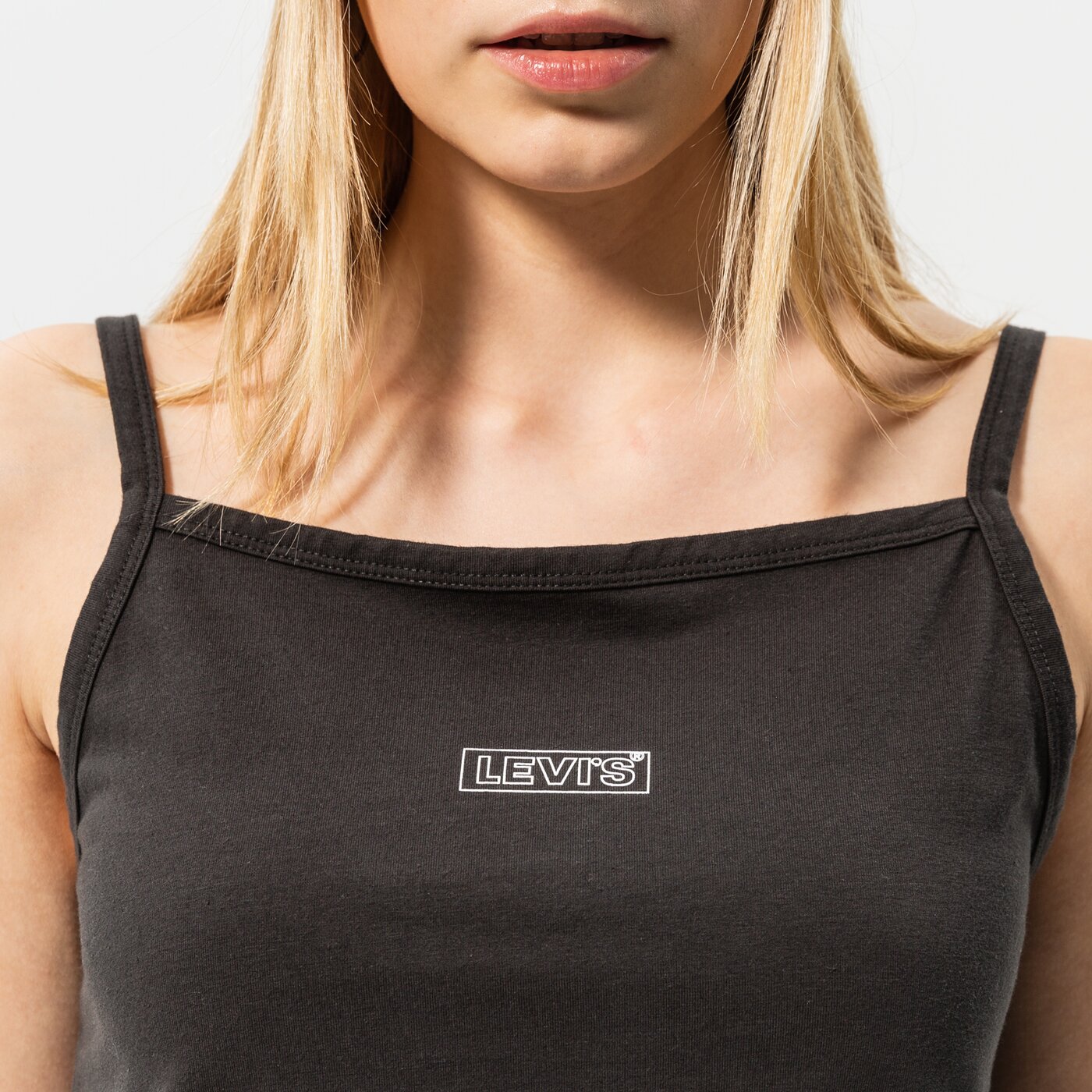 Дамска тениска LEVI'S ПОТНИК GRAPHIC 90S ПОТНИК 34408-0010 цвят черен