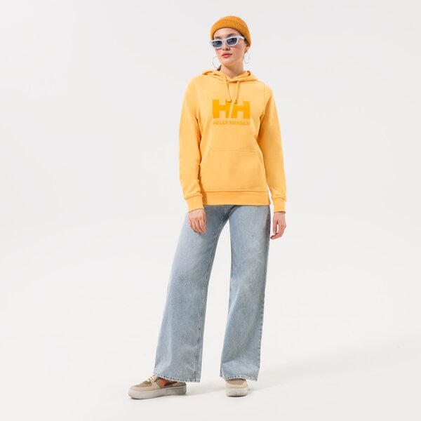 Дамски суичър HELLY HANSEN СУИТЧЪР С КАЧУЛКА W HH LOGO HOODIE 33978341 цвят жълт