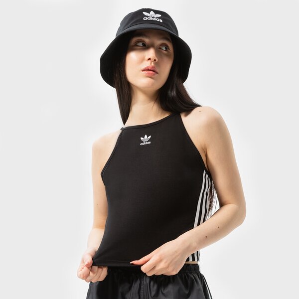 Дамска тениска ADIDAS 3 STRIPES STRAPPY ПОТНИК ТОП hc1978 цвят черен