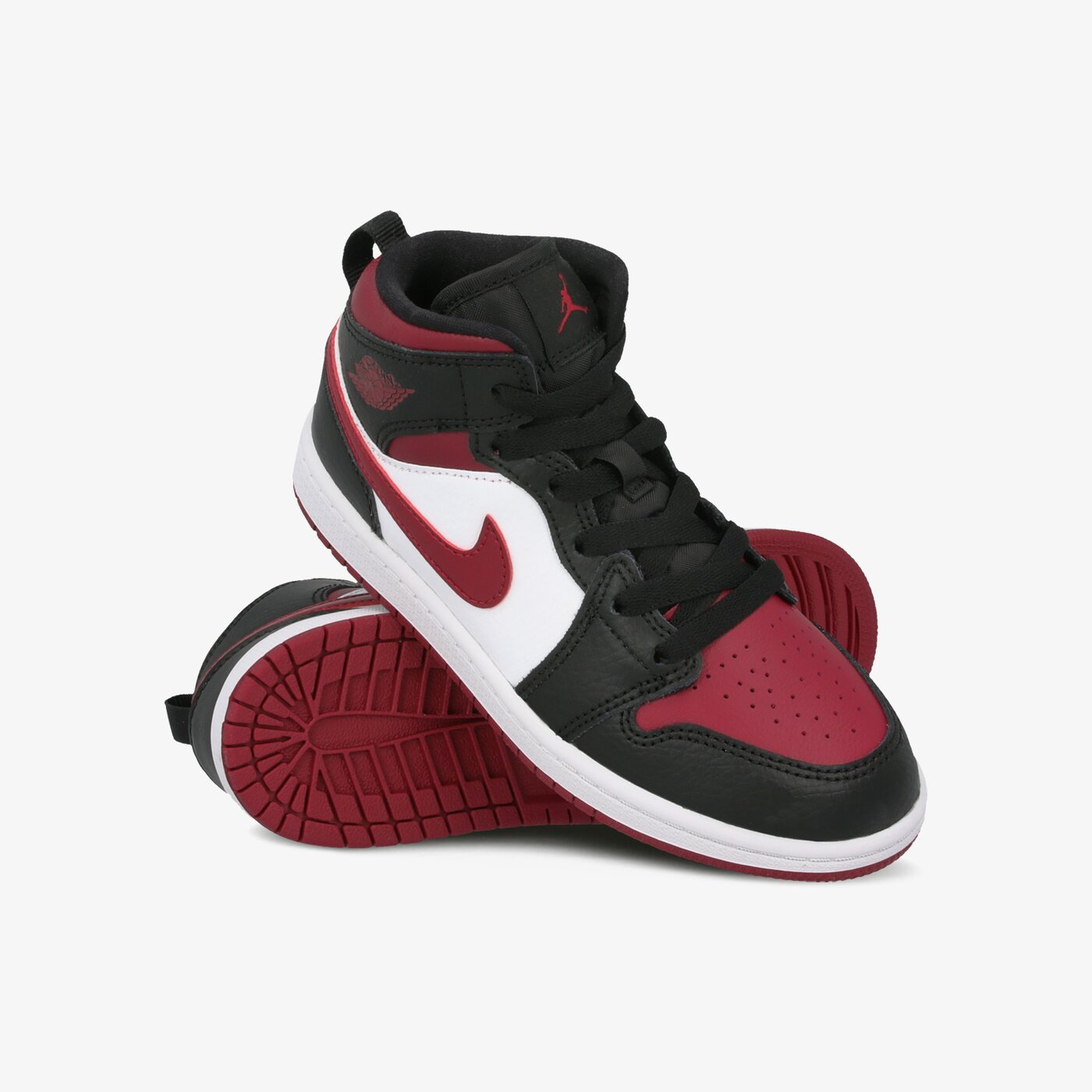 Детски маратонки JORDAN MID 1 (PS) 640734-066 цвят червен