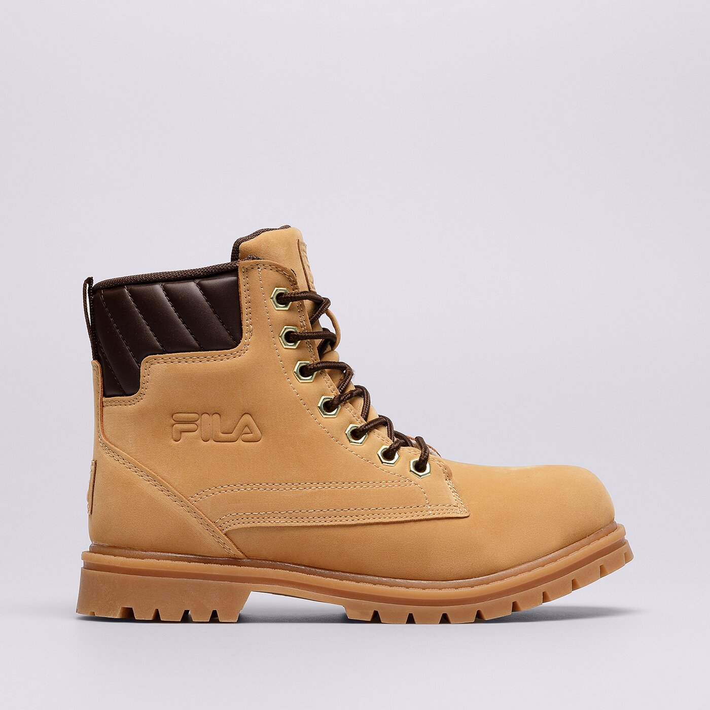 Дамски боти FILA WEEHAUKEN 5hm01852248 цвят жълт