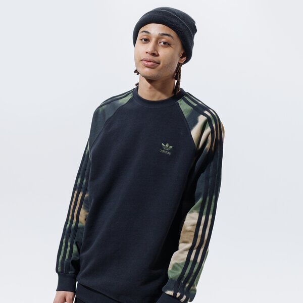Мъжки суичър ADIDAS СУИТЧЪР CAMO CREW gn1858 цвят черен