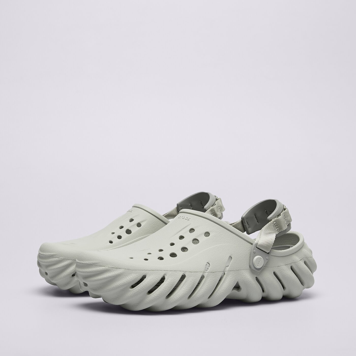 Мъжки чехли и сандали CROCS ECHO CLOG  2079371ft цвят сив