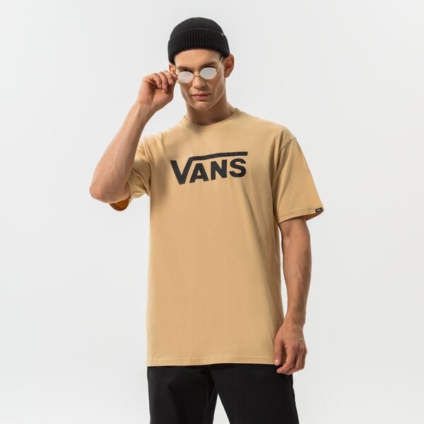 Мъжка тениска VANS ТЕНИСКА VANS CLASSIC vn000gggy971 цвят бежов