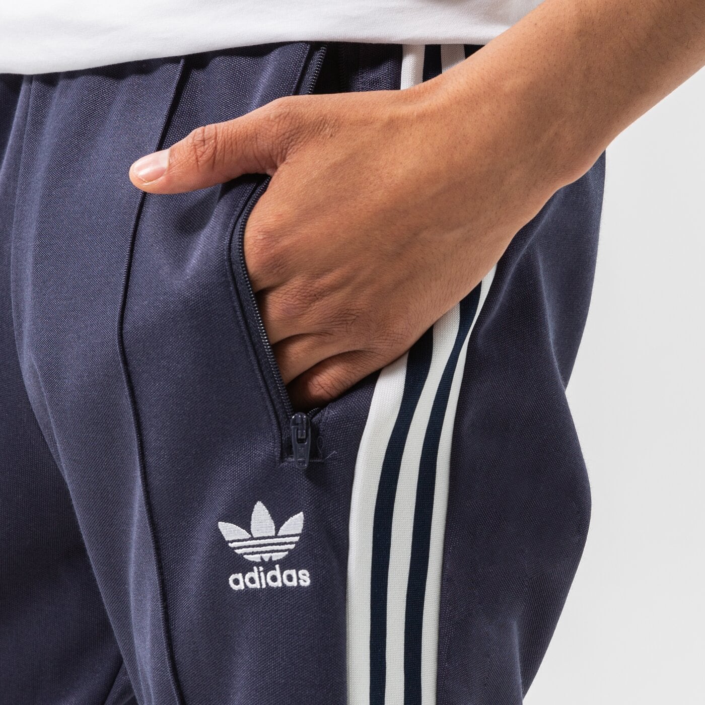 Мъжки панталони ADIDAS ПАНТАЛОНИ BECKENBAUER TP hb9439 цвят черен