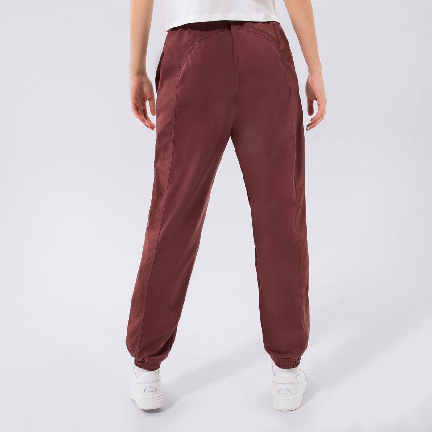 Дамски панталони ADIDAS ПАНТАЛОНИ PANTS hc7043 цвят бордо