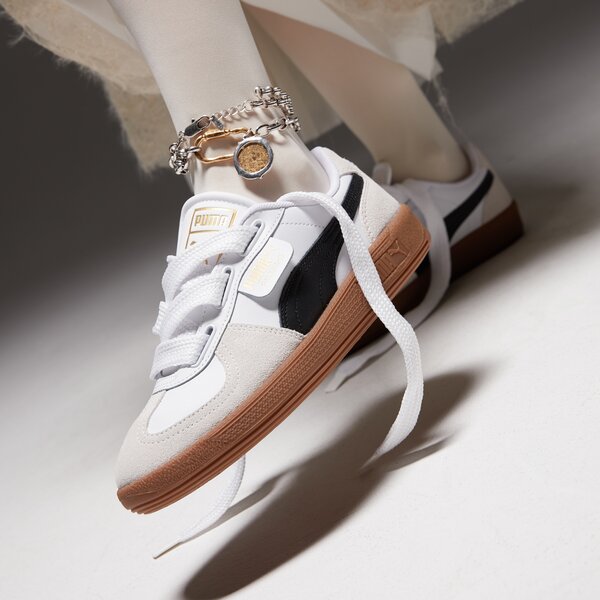 Дамски маратонки PUMA PALERMO WIDE LACE  40210901 цвят бял