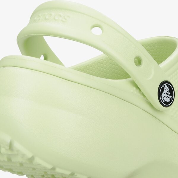 Дамски чехли и сандали CROCS CLASSIC PLATFORM CLOG W 206750335 цвят зелен