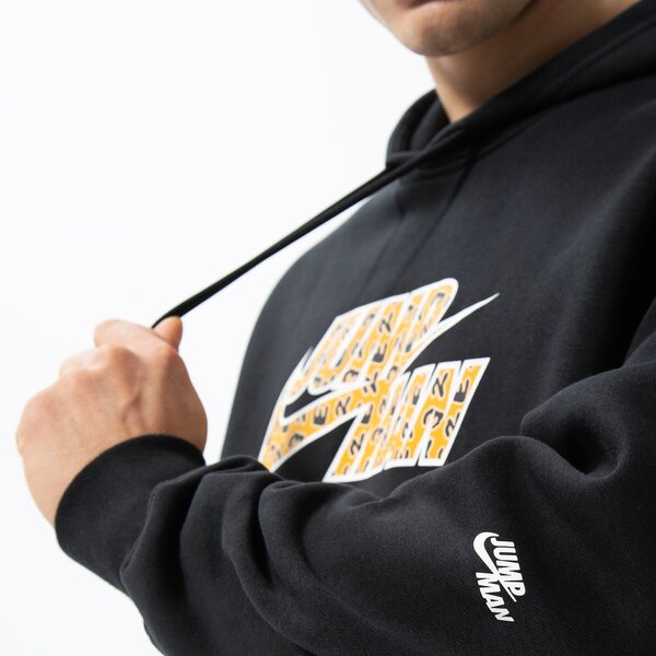 Мъжки суичър JORDAN СУИТЧЪР С КАЧУЛКА M J FLT MVP JM FLC PO dq8037-010 цвят черен