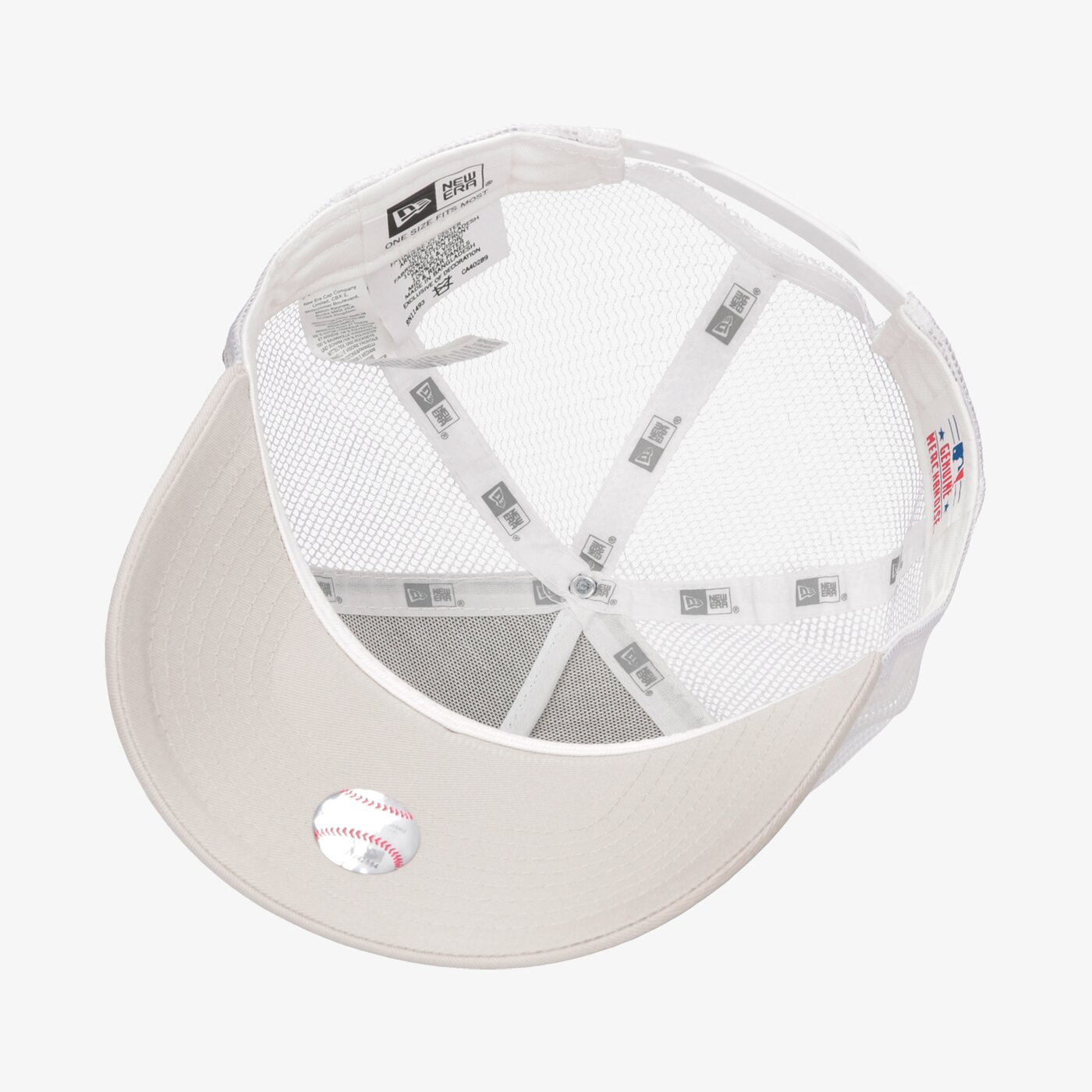 Дамска шапка с козирка NEW ERA ШАПКА WMN LEAGUE ESS STN TRK 11871468 цвят бежов