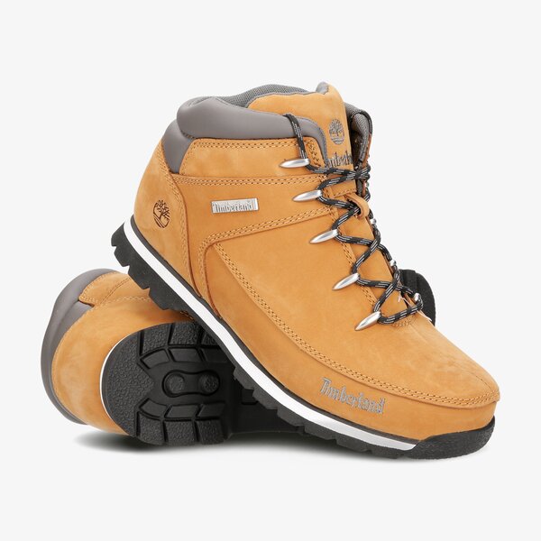 Детски зимни обувки TIMBERLAND EURO SPRINT  tb06690r2311 цвят жълт