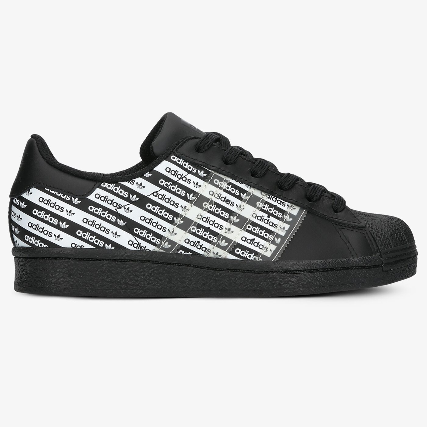 Детски маратонки ADIDAS SUPERSTAR J  fv3762 цвят черен