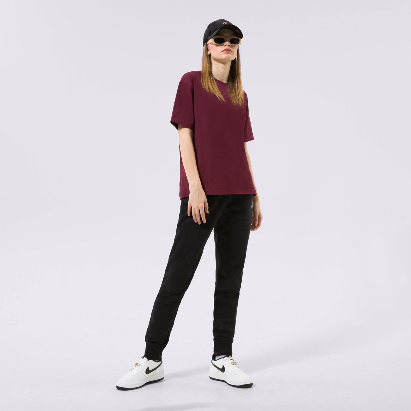 Дамски панталони NIKE ПАНТАЛОНИ W NSW STYLE FLC HR PANT STD dq5688-010 цвят черен