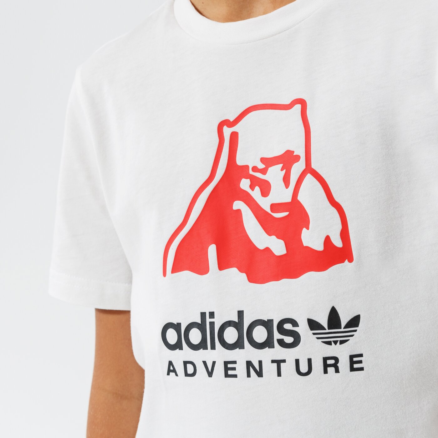 Детска тениска ADIDAS ТЕНИСКА TEE BOY h31220 цвят бял