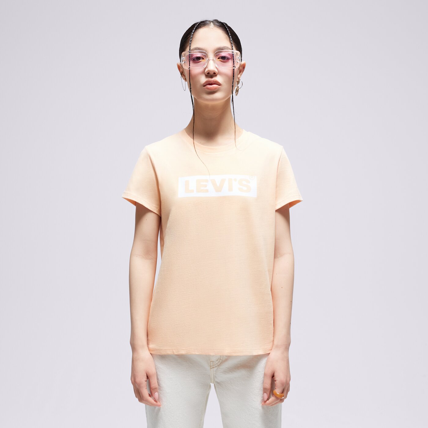 Дамска тениска LEVI'S ТЕНИСКА THE PERFECT TEE NEUTRALS 17369-2246 цвят жълт