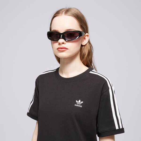 Дамска тениска ADIDAS ТЕНИСКА 3 STRIPE TEE iu2420 цвят черен