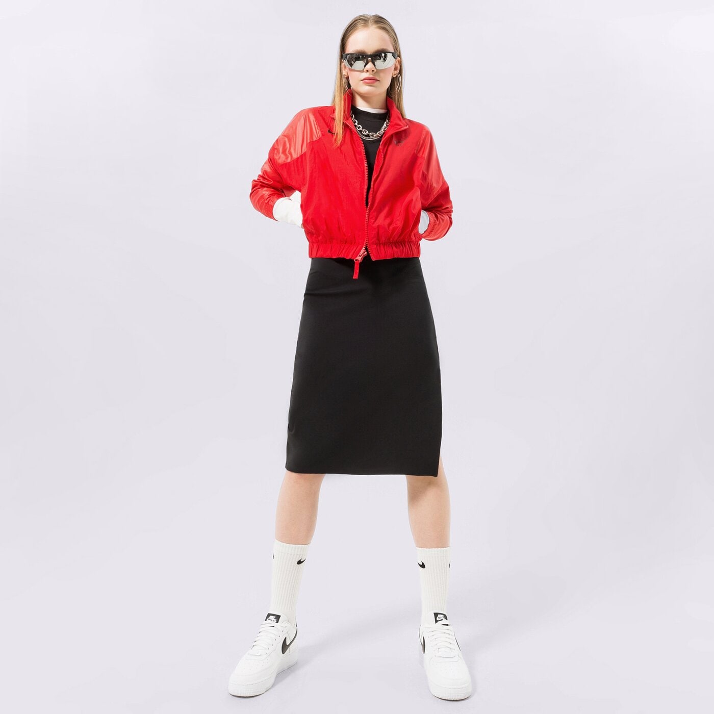 Дамски NIKE РОКЛЯ W NSW ESSNTL MIDI  dv7878-010 цвят черен