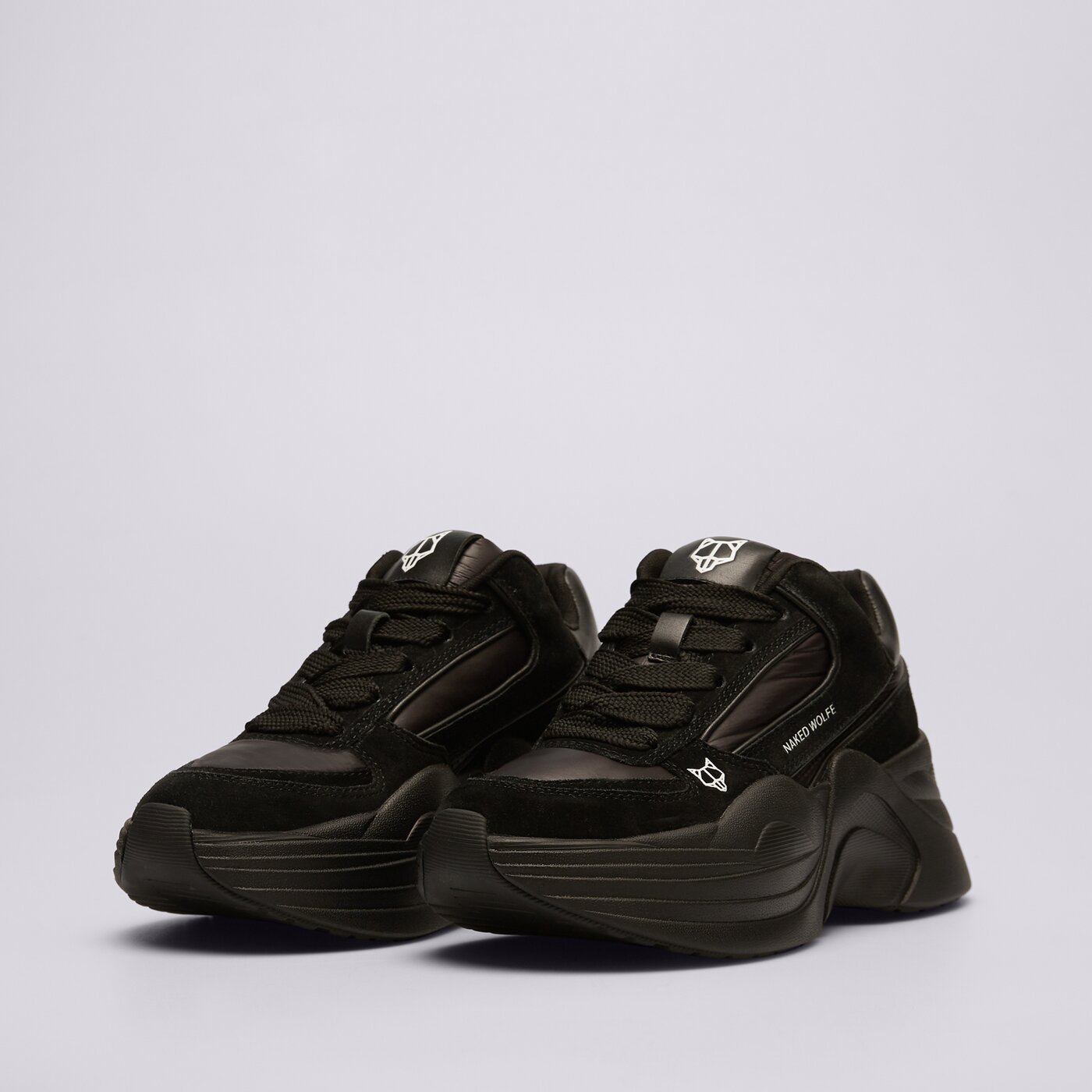 Дамски маратонки NAKED WOLFE TEMPLE nwtempleblack цвят черен