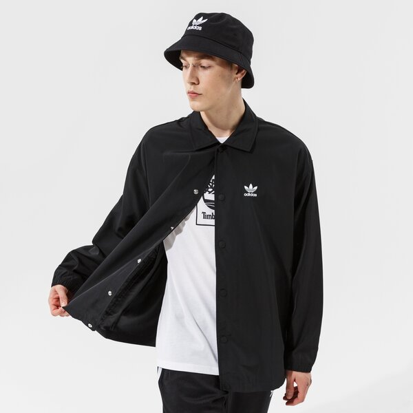 Мъжко преходно яке ADIDAS ЯКЕ COACH JACKET h09129 цвят черен