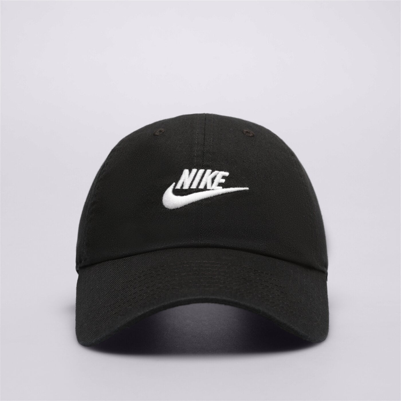Дамска шапка с козирка NIKE ШАПКА U NK CLUB U CB FUT WSH L fb5368-011 цвят черен