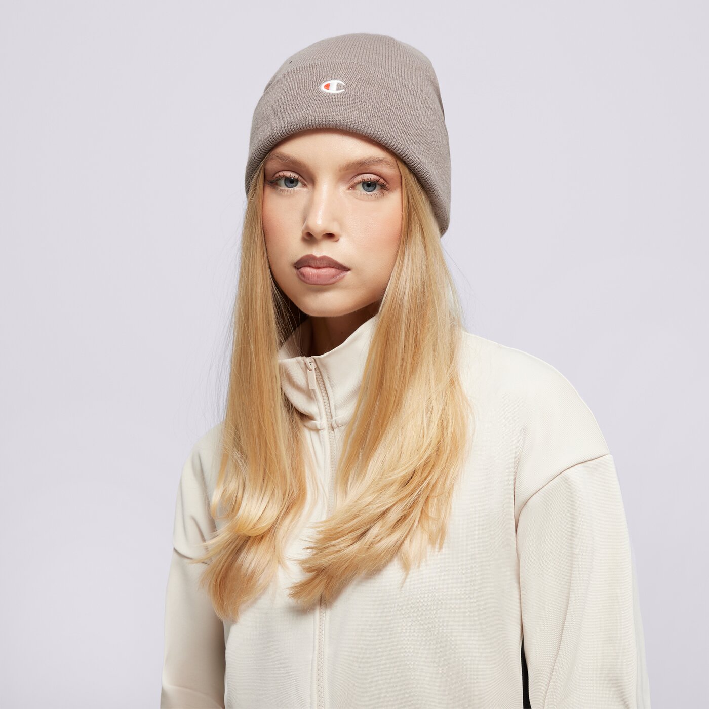 Дамска зимна шапка CHAMPION ШАПКА BEANIE 806065es072 цвят кафяв