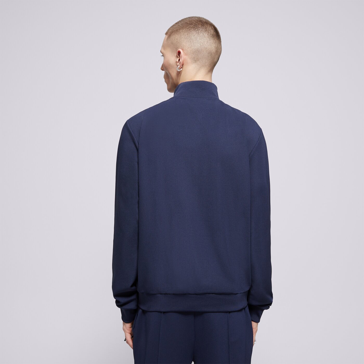 Мъжки суичър FILA СУИТЧЪР СЪС ЗАКОПЧАВАНЕ   COLOUR BLOCK TRACK JACKET ss25mh015410 цвят тъмносин